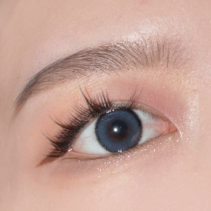 【散光】Lenbling Eye Only 1 Month FloRing Mono Navy 每月抛棄散光彩妝隱形眼鏡